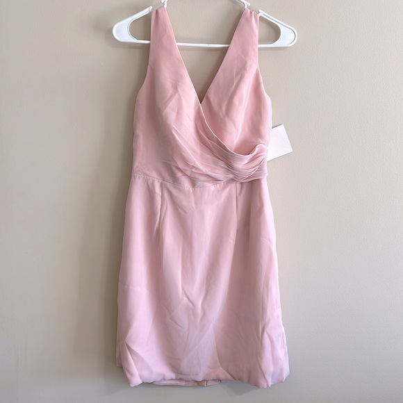 NWT Fame and Partners Light Pink Mini Formal Cocktail Dress - Picture 1 of 10